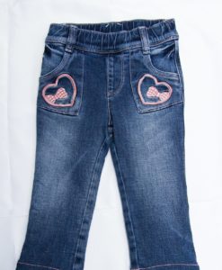джинсы для девочки на флисе