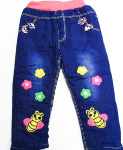 джинсы утепленные для девочки