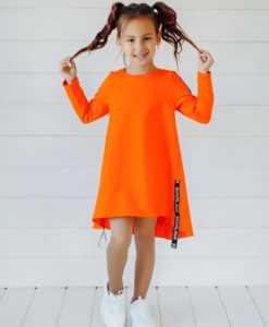 Платье-туника «Габриэль» оранжевый
